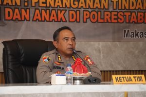 Kunjungan Tim Puslitbang Polri ke Polrestabes Makassar Bahas Penanganan Kekerasan terhadap Perempuan dan Anak