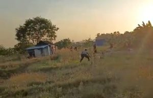 Digerebek Polisi, Pelaku Judi Sabung Ayam Lari Kocar Kacir