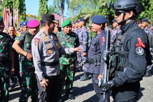 Kapolda Sulsel Pimpin Apel Gelar Pasukan Operasi Mantap Praja Pallawa 2024-2025