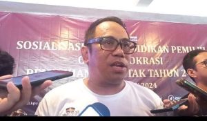 KPU Sulsel Gelar Sosialisasi dan Pendidikan Pemilih di Cafe Demokrasi Makassar