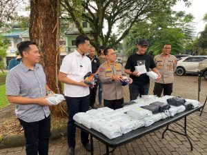Polisi Ungkap Sabu 45 Kg di Parkiran RS Termasuk Jaringan Internasional