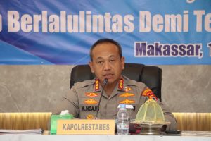 Kapolrestabes Makassar Buka Latihan Pra Operasi Mandiri Kewilayahan “Patuh Pallawa 2024”