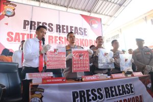 Polres Sidrap Ungkap 41 Kasus Narkotika dalam Semester I 2024