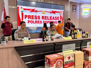 Polres Soppeng Ungkap Kasus Prostitusi Online dan Miras Oplosan dalam Operasi Pekat 2024