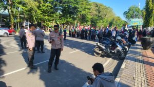 Aksi Damai Dukung Gaza dan Palestina di Monumen Mandala Makassar