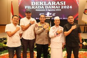 Deklarasi Pilkada Damai 2024, Kapolda Sulsel Tekankan Pentingnya Keamanan dan Netralitas