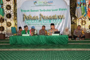 Kapolrestabes Makassar Pemateri pada Pesantren Kilat Mahasiswa Baru UMI di Padanglampe