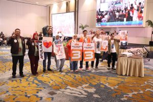 Pengundian Nomor Urut Paslon Pilwalkot Makassar 2024