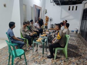 Wujudkan Kamtibmas Kondusif Kapolsek Makassar Cooling System bersama Tokoh Masyarakat