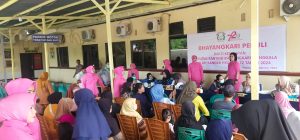 HKGB ke-72, Bhayangkari Ranting Manggala Gelar Bakti Sosial dan Khitanan Massal