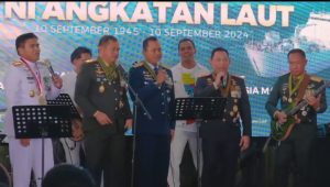 HUT TNI, Kapolri: Kami Bersinergi di Laut dan Bumi Nusantara