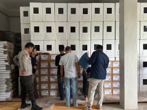 Pilkada 2024, Polda Sulsel Rutin Pantau, Cek dan Awasi Keamanan Situasi Pos Pam Bawaslu, KPU dan Gudang Logistik
