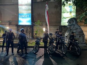 Personil Polrestabes Makassar Pengamanan Debat Terbuka Pilkada Luwu Utara di Hotel Four Points