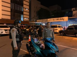 Patroli Rutin Patmor Polrestabes Makassar Amankan Sepeda Motor Gunakan Knalpot Brong