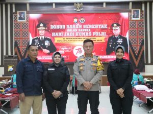 Peringati Hari Jadi Humas Polri ke-73, Bid Humas Polda Sulsel Gelar Aksi Donor Darah