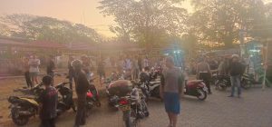 Kapolsek Manggala Tindak Lanjuti Laporan Masyarakat, Amankan 16 Unit Motor Aksi Balap Liar