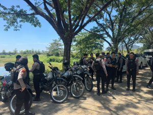 Polrestabes Makassar Pengamanan Debat Terbuka Pilkada Palopo di Hotel Gammara