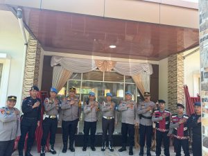 Tim Wasops Divisi Propam Polri Tinjau Kesiapan Pengamanan Pilkada di Kecamatan Manggala