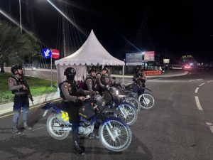 Samapta Polrestabes Makassar Gencar Patroli Malam, Cooling System Jelang Pilkada Serentak