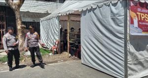 Wakapolrestabes Makassar Lakukan Pengecekan dan Pemantauan Pengamanan TPS