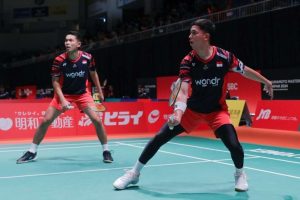 Fajar Alfian/Muhammad Rian Ardianto Pastikan Tiket ke BWF World Tour Finals 2024 Usai Tembus 16 Besar Kumamoto Masters