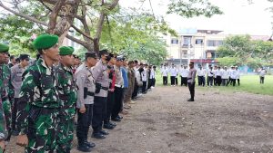 Kapolsek Bontoala Pimpin Apel Kesiapan PAM TPS, Tegaskan Pentingnya Sinergi Suksesnya Pilkada Serentak 2024