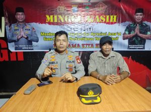 Minggu Kasih Polda Sulsel Sosialisasikan Pilkada Damai di Cafe Pren Kopi Makassar