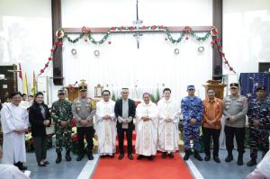 Kapolda Sulsel Beserta Forkopimda Pantau Situasi Kamtibmas Malam Natal Tahun 2024 Di Makassar