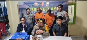 Jatanras Polrestabes Makassar Tangkap Dua Terduga Pelaku Pencurian Ternak Sapi di Takalar