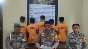Polsek Manggala Tangkap 5 Pembusur Panah Mengenai Lengan Korban
