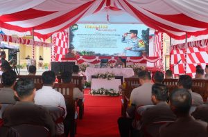 Kapolda Sulsel Irjen Pol. Yudhiawan Berikan Arahan Kepada Personel Polres Tana Toraja dan Resmikan Gedung Reskrim