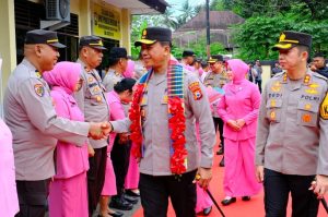 Kunjungan Kerja Kapolda Sulsel di Polres Enrekang