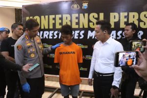 Polrestabes Makassar Ungkap Pembunuh Ibu 2 Anak sempat Diperkosa