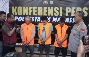 Polrestabes Makassar Ungkap Peredaran Sabu 3,32 Kg Senilai Rp4,5 Miliar di Awal Tahun 2025