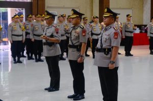 Upacara Pelantikan Dirbinmas dan Serah Terima Jabatan Ka SPN Polda Sulsel