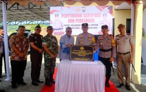 Resmikan Gedung Sabhara dan Provost, Kapolda Sulsel Minta Polri Lebih Humanis di Soppeng