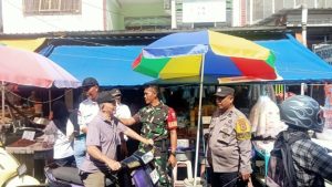 Polsek Bontoala Kawal Penertiban PKL oleh PD Pasar Makassar Raya
