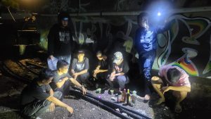 Polsek Ujung Pandang Gelar KRYD, Bubarkan Remaja Konsumsi Miras