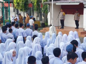 Kapolsek Bontoala Berikan Arahan dan Himbauan Kamtibmas di SMK