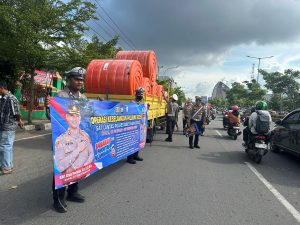 Operasi Keselamatan Pallawa 2025, Polrestabes Makassar Gencarkan Sosialisasi Bahaya Kendaraan ODOL