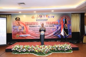Kadiv Humas Polri Buka Workshop Training of Trainer 2025 Tingkatkan Kompetensi Kehumasan