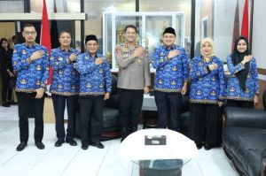 Perkuat Sinergitas, Kapolrestabes Makassar Sambut Kunjungan Silaturahmi Walikota Makassar