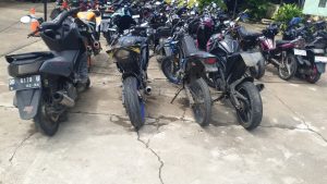 Polsek Biringkanaya Amankan Puluhan Sepeda Motor Berknalpot Brong, Lepas Setelah Lebaran