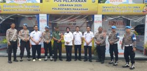 Tim Itwasda Polda Sulsel Cek Kesiapan Pos Pam Terminal Daya Jelang Mudik Lebaran
