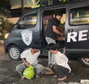 Polsek Biringkanaya Amankan Dua Remaja Pencuri Kabel di Bulurokeng