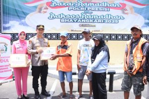 Polrestabes Makassar Menggelar Bazar Ramadhan Polri Presisi dan Baksos Ramadhan Bhayangkari 2025 