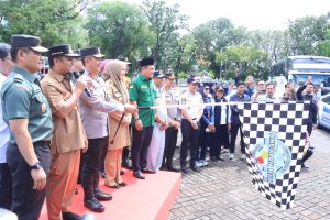 Gubernur Sulsel bersama Forkopimda Lepas Ratusan Peserta Mudik Gratis