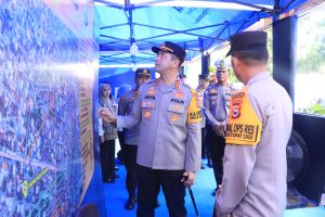 Kapolrestabes Makassar Cek Kesiapan Pos Pengamanan Operasi Ketupat 2025