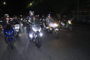 Forkopimda Makassar Gelar Patroli Gabungan Skala Besar, Pantau Pos Operasi Ketupat 2025