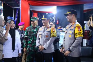 Kapolda Sulsel Bersama Forkopimda Sulsel Pantau Pos Pengamanan dan Monitoring Siskamtibmas Pada Malam Takbiran